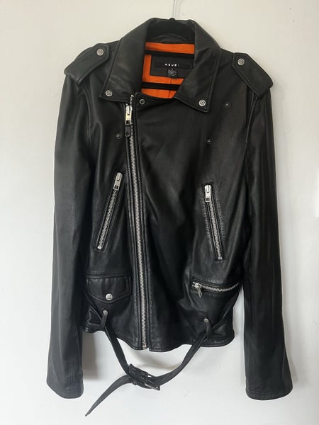 Ksubi Leather Jacket - near new condition62995406491011112