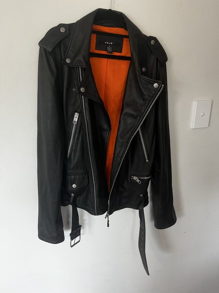 Ksubi Leather Jacket - near new condition62995406491011114