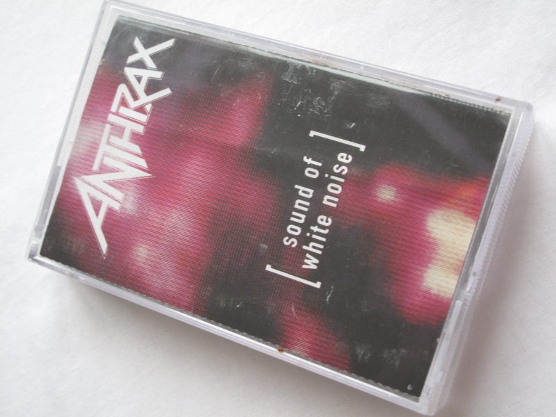 ANTHRAX - Sound of White Noise - Cassette Tape :) Carousel 1