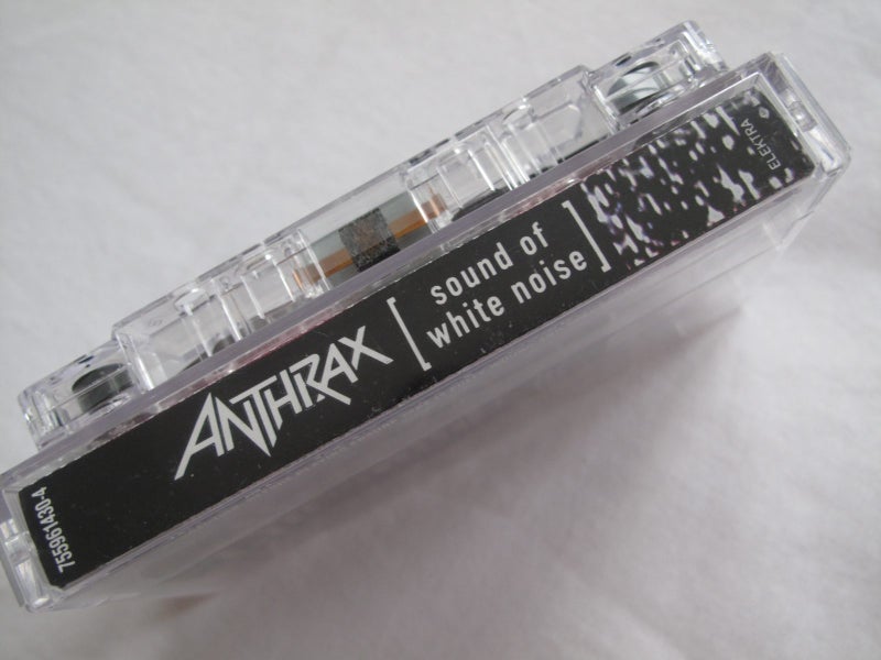 ANTHRAX - Sound of White Noise - Cassette Tape :) Carousel 7