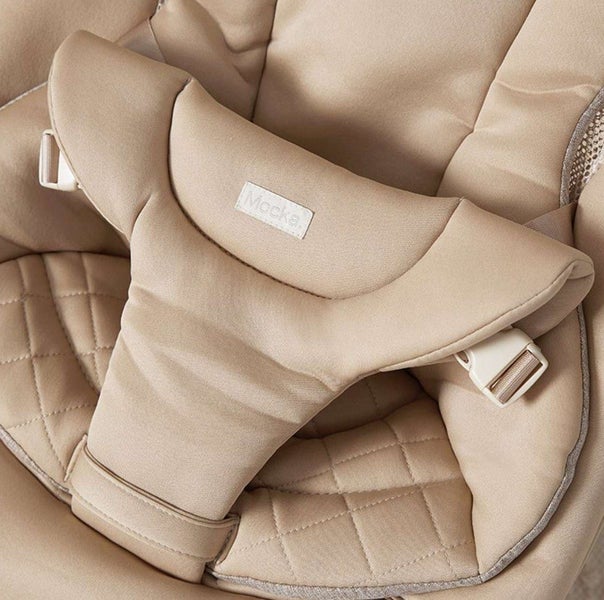 MOCKA SECONDS: Aubrey Padded Bouncer - Butterscotch Carousel 2