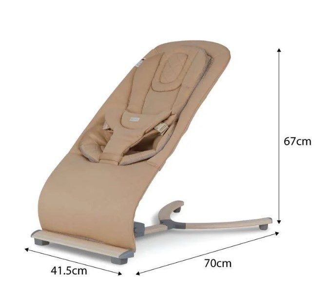 MOCKA SECONDS: Aubrey Padded Bouncer - Butterscotch Carousel 5