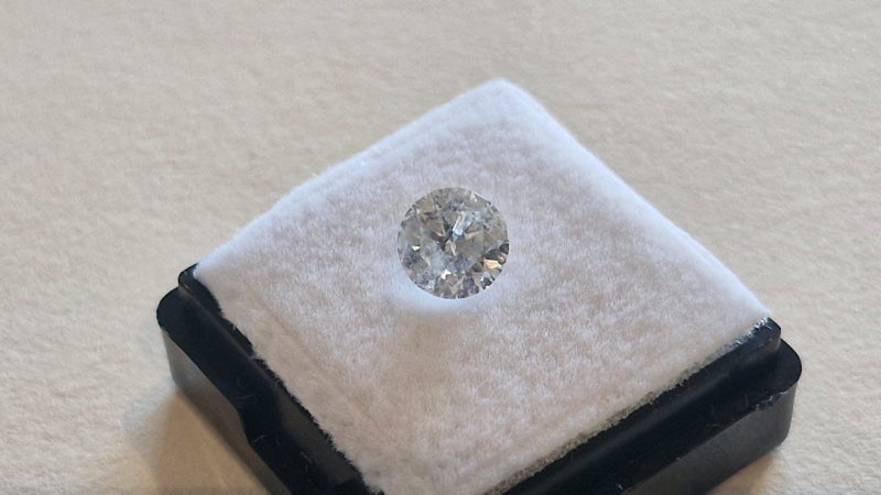 $1 RES * Valuation $7,947.00 * 1.12ct Round Large White Diamond Loose IGL CERT63003374119170113