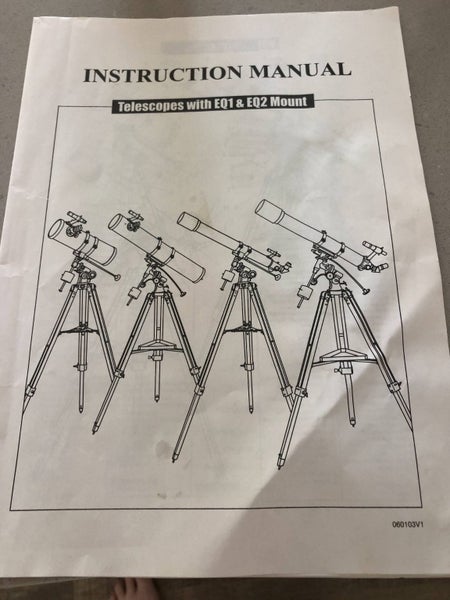 Saxon 1149EQ Astronomy Reflector Telescope Carousel 4