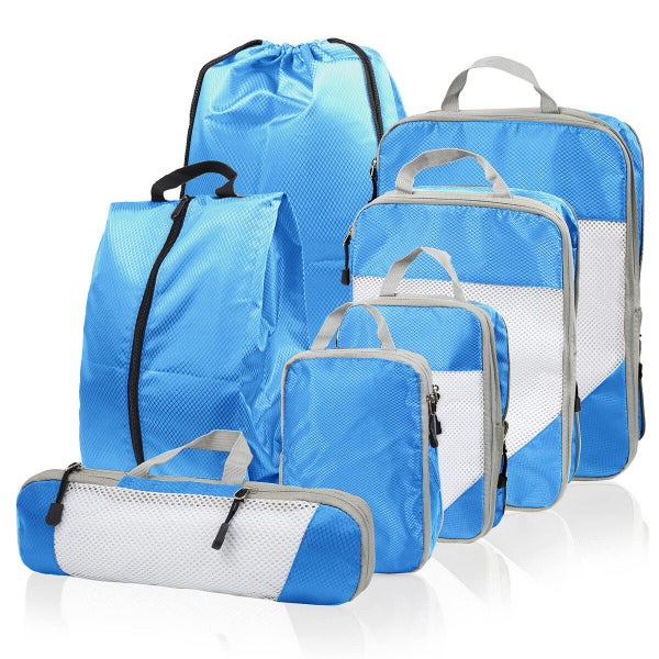 Compression Packing Cubes 7 Set Packing Cubes for Travel Compression Carousel 2