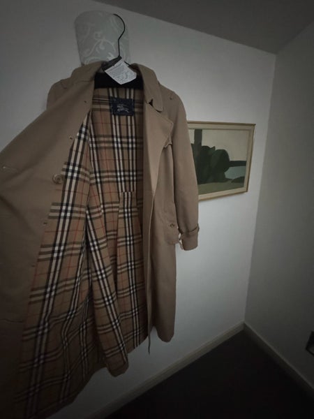 Vintage Burberrys London Trench Coat – Made in England – Nova Check Lining62993531231362111
