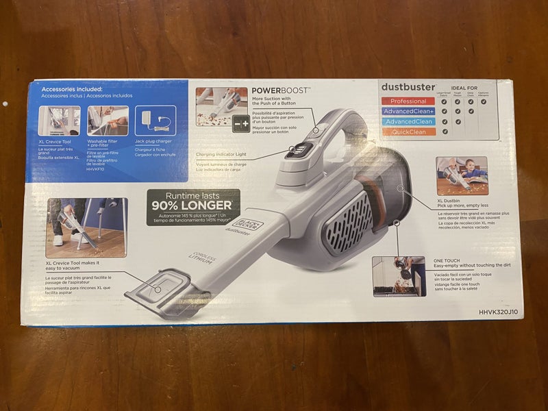 BLACK+DECKER Dustbuster Handheld Vacuum Cordless AdvancedClean+ + AfterPay Carousel 8