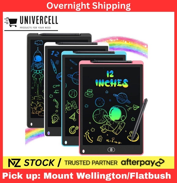LCD Drawing Writing Board Electronic 12-INCH "WRITE & ERASE" Tablet Toy for Kids Carousel 1