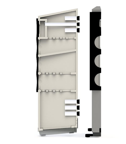 AXXESS L3 floorstanding, audiophile loudspeaker - white Carousel 7