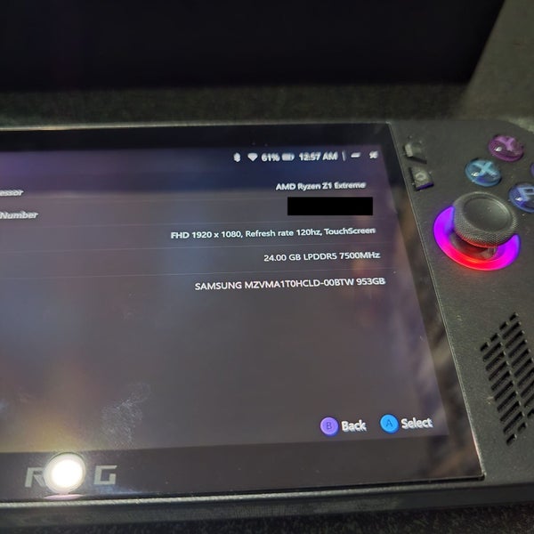 Asus ROG Ally X 1TB + ASUS Premium Travel Case + Grip + MORE629956237568031118