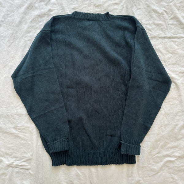 Vintage Ralph Lauren Country Polo Bear Ski Pure Wool Knitted Sweater62995623836803113