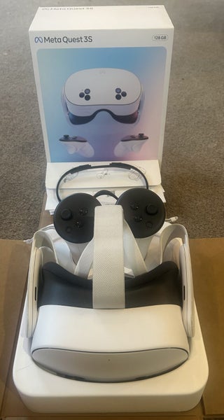 META Quest 3s 128GB Mixed Reality Headset with 2x Quest Touch Plus controllers62995624043266117