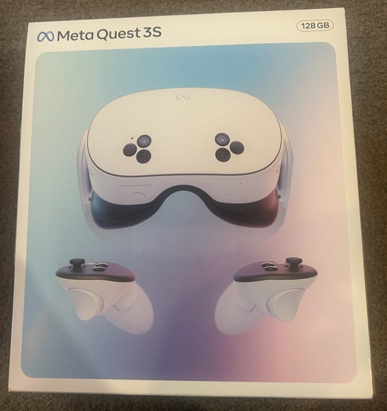META Quest 3s 128GB Mixed Reality Headset with 2x Quest Touch Plus controllers62995624043266112
