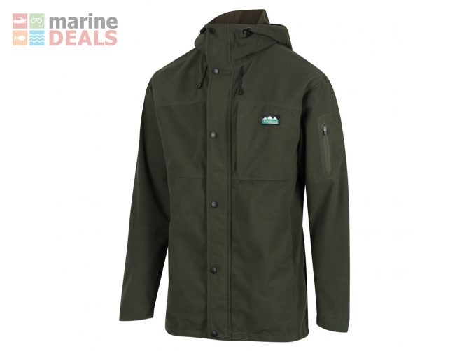 Ridgeline Spray Mens Waterproof Jacket Forest Gre… Carousel 1