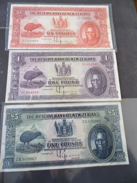 1934 to 1940 5 Pound note 1 Pound and 10 Shilling Gov LLefeaux63004015066882112