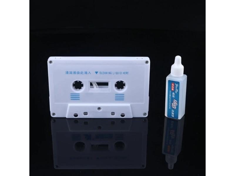 Cassette Tape Head Cleaner Demagnetizer For Cassette Deck Players Carousel 1
