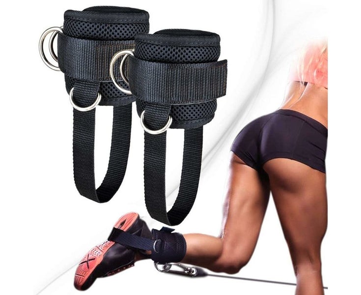Fitness Ankle Straps Durable Comfortable Ankle Cuff Straps For Hips Thighs Carousel 1