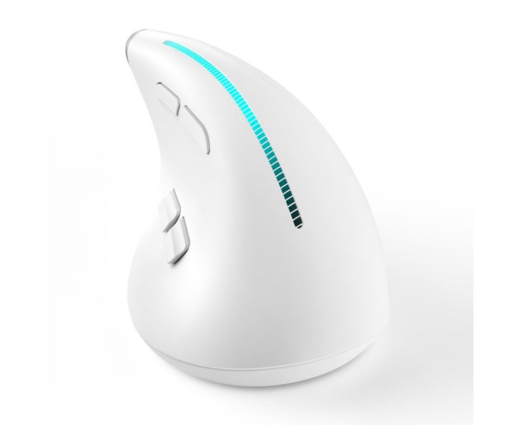 F-36 Wireless vertical 2.4G Bluetooth mouse full color light 8 key programmin Carousel 6