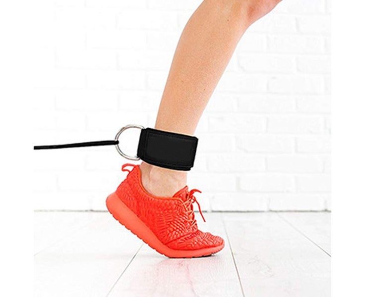 Foot straps (heavily padded) ¨C for fitness training at the cable pull ¨C ankle Carousel 7