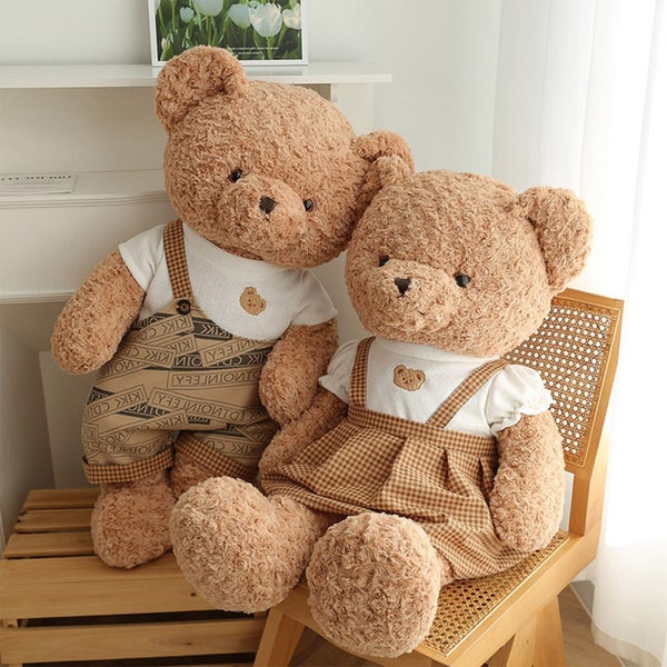 37cm/55cm Cuddly Soft Plush Giant Stuffed Animal Toy Teddy-Bear Gifts Carousel 1