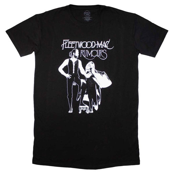 Fleetwood Mac Rumours Band Logo T Shirt Dress Carousel 1
