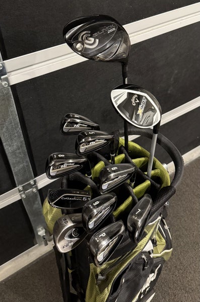Top Class Cleveland Full Right Handed Golf Set, With Cleveland Bag63003191169923112