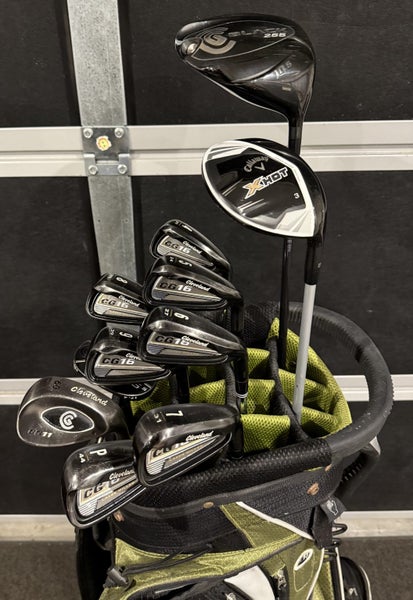 Top Class Cleveland Full Right Handed Golf Set, With Cleveland Bag63003191169923111