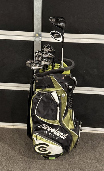 Top Class Cleveland Full Right Handed Golf Set, With Cleveland Bag63003191169923112