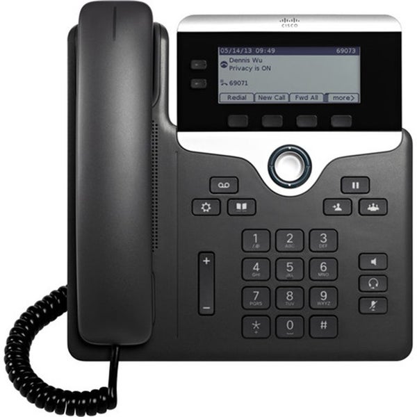 Cisco CP-7821-K9 UC Phone 7821 Two-Line IP Phone (Charcoal) [CP-7821-K9=] Carousel 2