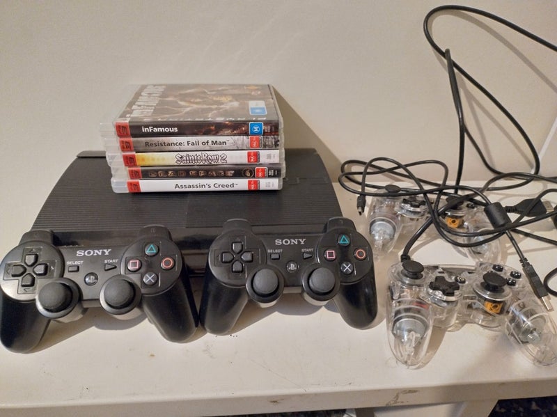 Playstation 3 500gb super slim bundle630007690506261122
