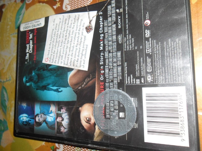 DVD - Insidious Chapter 3630000365297931118