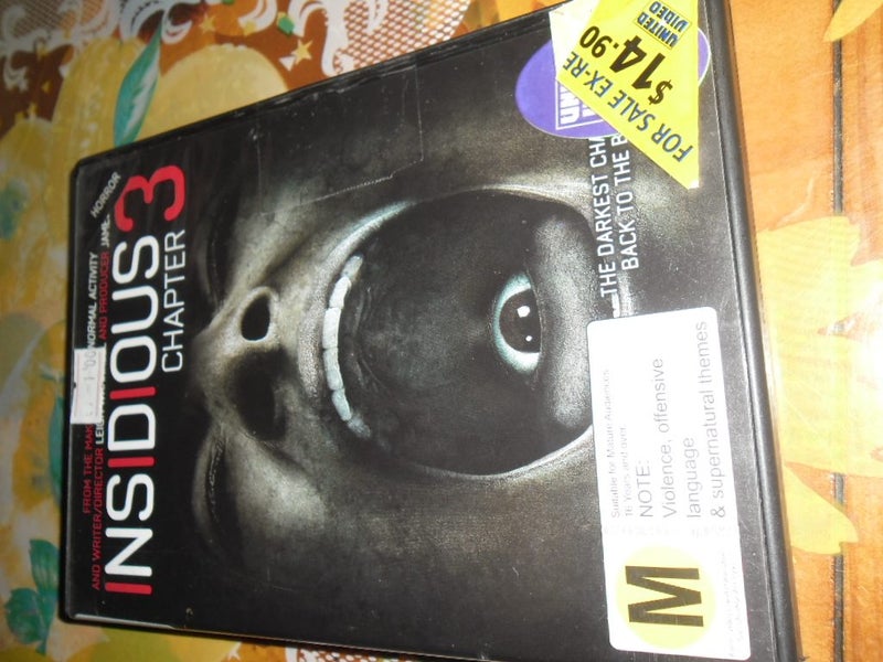 DVD - Insidious Chapter 363000036529793111