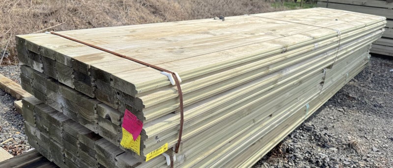 PINE, TG&V RETAINING, NO2 GRADE, 135 x 42mm, H4 TREATED - 176.4m - TBT1222 Carousel 1