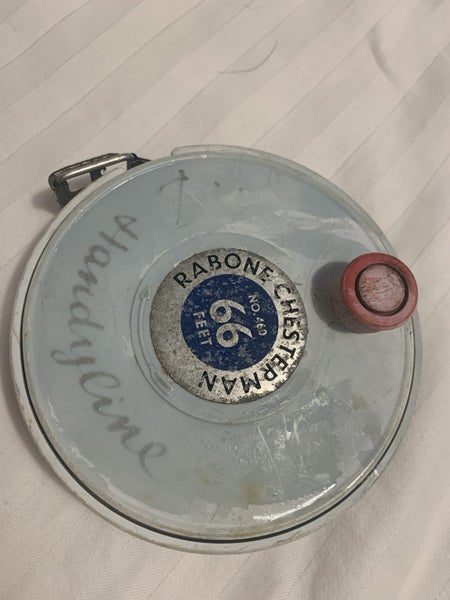 VINTAGE tape measure. RABONE wind up. Carousel 1