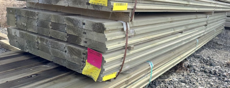 PINE, TG&V RETAINING, NO2 GRADE, 135 x 42mm, H4 TREATED - 176.4m - TBT1223 Carousel 1