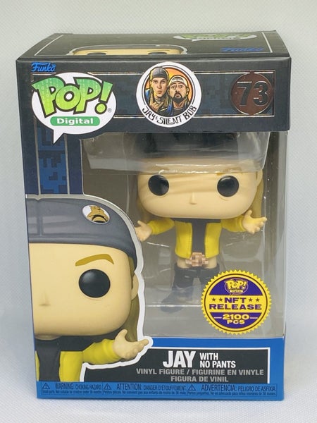 Funko Pop! Digital Jay & Silent Bob Jay with No Pants #73 LE 2100 Carousel 1