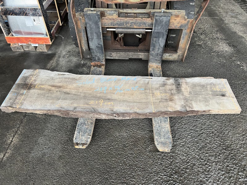 2.19m Premium Black Maire Wood Slab – Rare NZ Native Hardwood63004033483393112