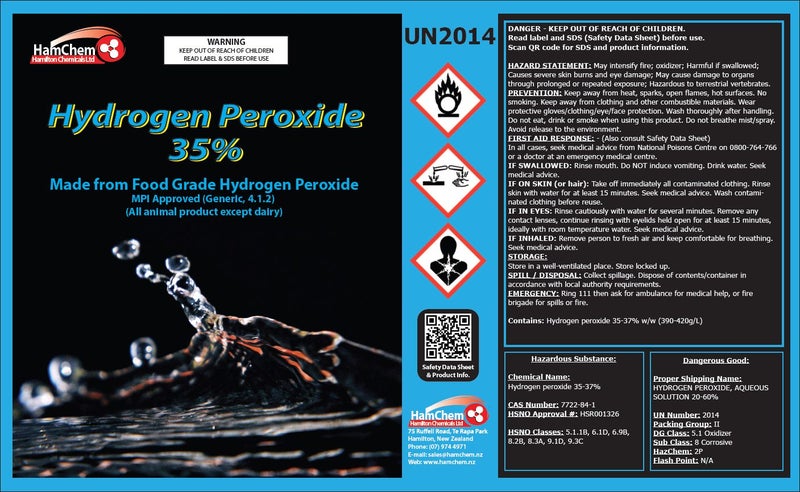 35% Hydrogen Peroxide (1L) - Food Grade Carousel 2