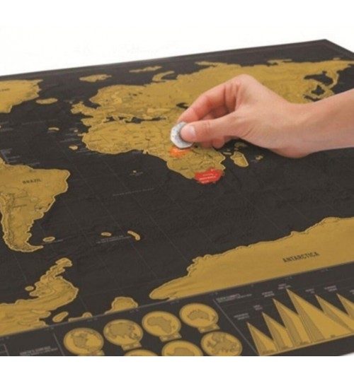 Scratch Off World Map Carousel 2