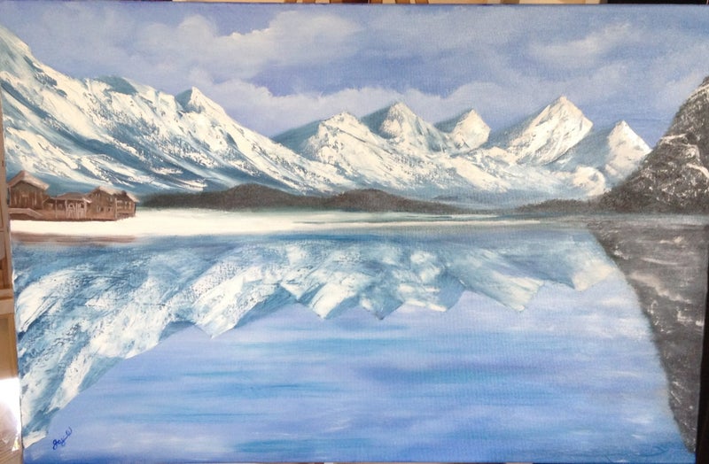 Original oil paintings of N ew zealand63003411504642111