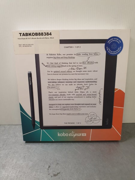 Kobo Elipsa 2E 10.3" eReader with Stylus Carousel 1