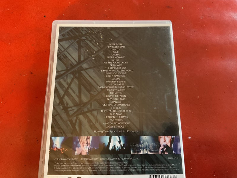 David Bowie - A Reality Tour Carousel 2