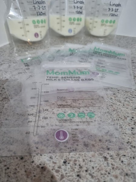 20x Breastmilk Storage Bags – Temperature Sensing, 240ml, BPA-Free63003941645698111