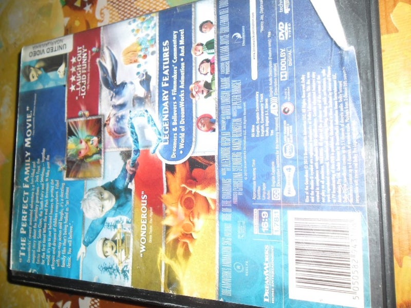 DVD - Rise of the Guardians630010303604491113