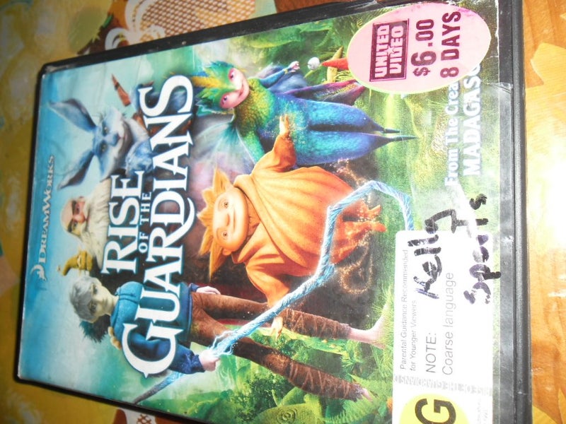 DVD - Rise of the Guardians63001030360449111