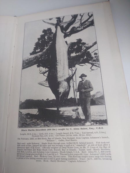 Rare New Zealand fishing book63002196878850112