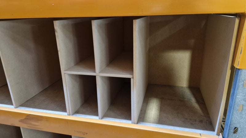 MDF Divider Compartment System For Warehouse63004015222018111