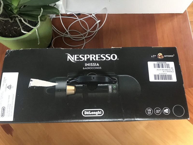 UNOPENED Coffee Maker DeLonghi Nespresso Inissia and Aerocino 3 BRAND NEW63613518205699111
