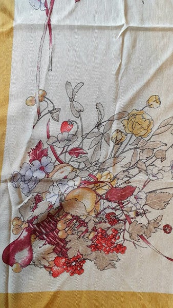 Vintage Yves Saint Laurent silk scarf (1980s)63002806517891112