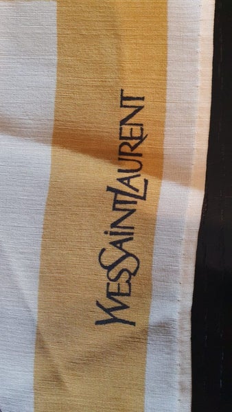 Vintage Yves Saint Laurent silk scarf (1980s)63002806517891113